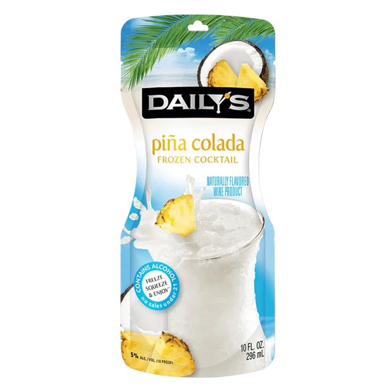 Dailys RTD Pina Colada Pouch 10oz