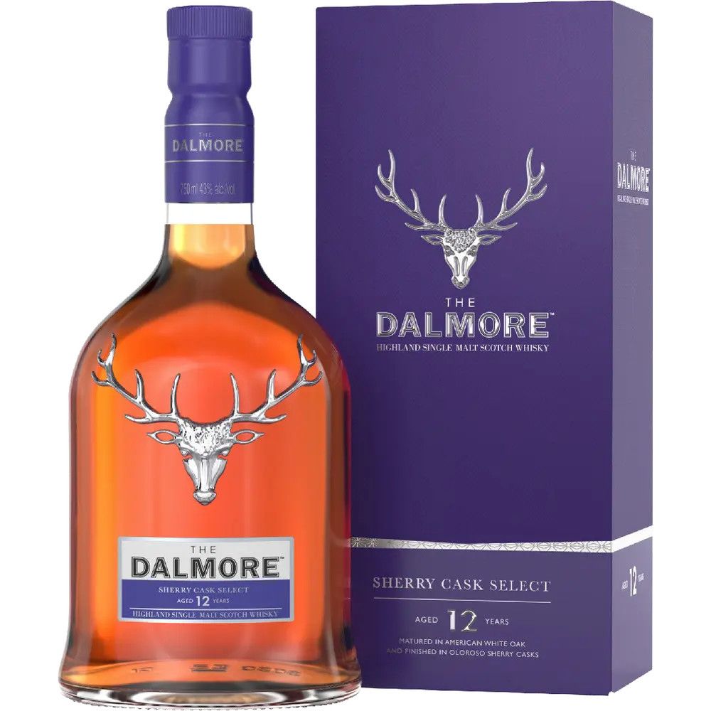 Dalmore 12Year Sherry Cask Select Single Malt Scotch 86Proof 750ml