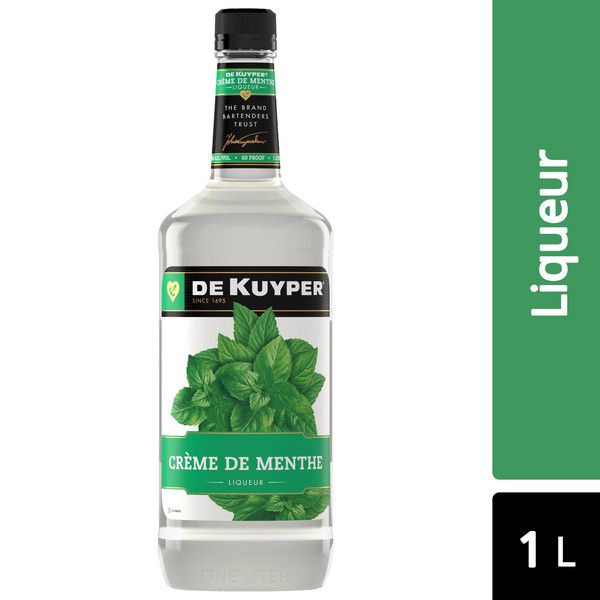 Dekuyper Creme De Menthe 60Proof 1 Ltr