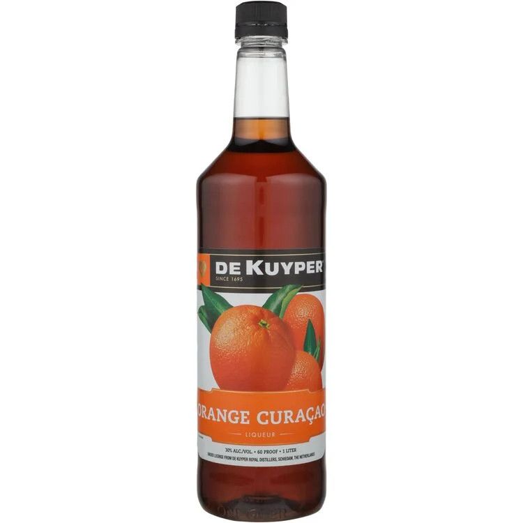 Dekuyper Orange Curacao Liqueur 60Proof Pet 1 Ltr
