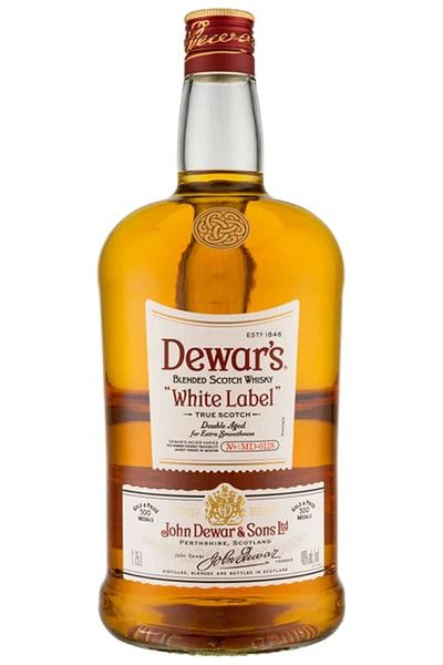 Dewars White Label 80Proof 1.75 Ltr