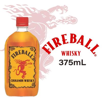Fireball Cinnamon Whisky 66Proof Pet 375ml