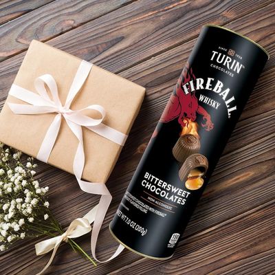 Fireball Liqueur Chocolate Tube, 7 oz