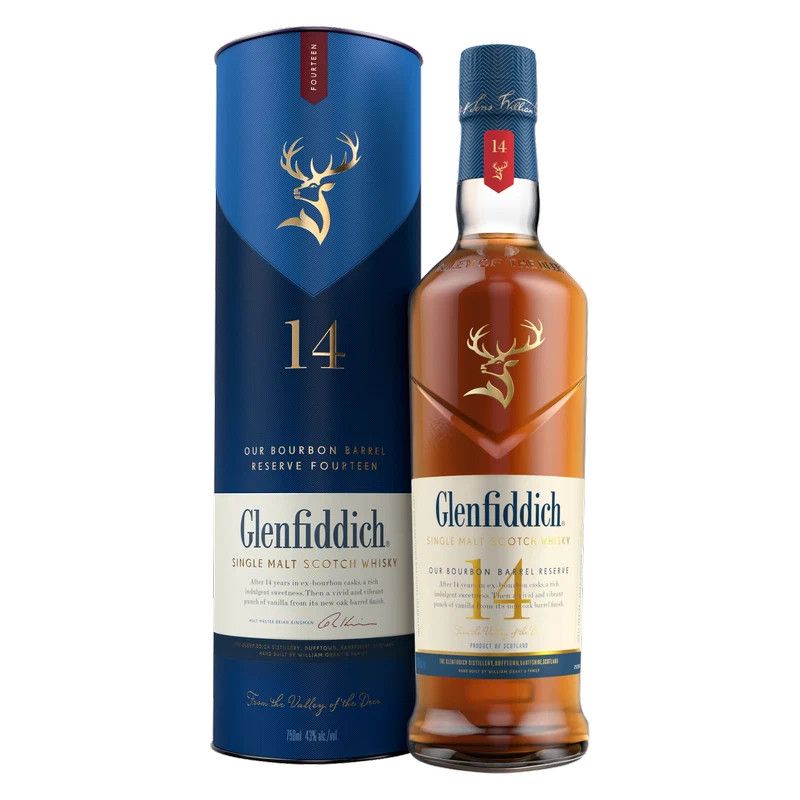 Glenfiddich 14Year Bourbon Barrel Reserve 86Proof 750ml