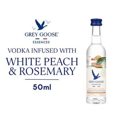 Grey Goose Essences White Peach &amp; Rosemary 60Proof 50ml