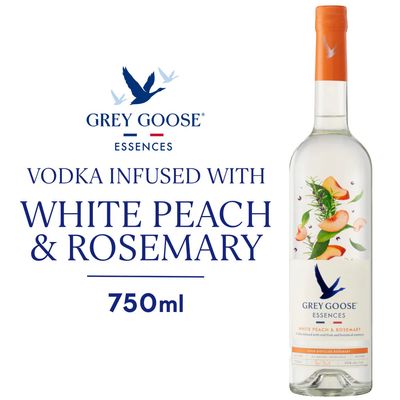 Grey Goose Essences WhitePeach &amp; Rosemary 60Proof 750ml