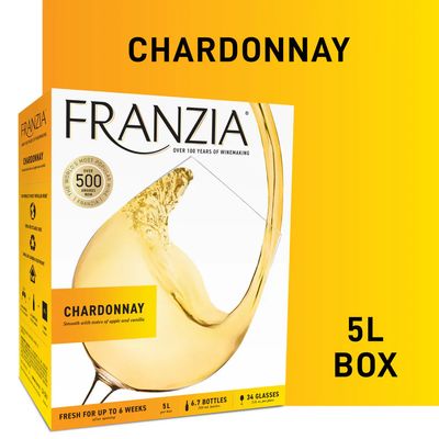 Franzia Chardonnay Box Wine 5 Ltr
