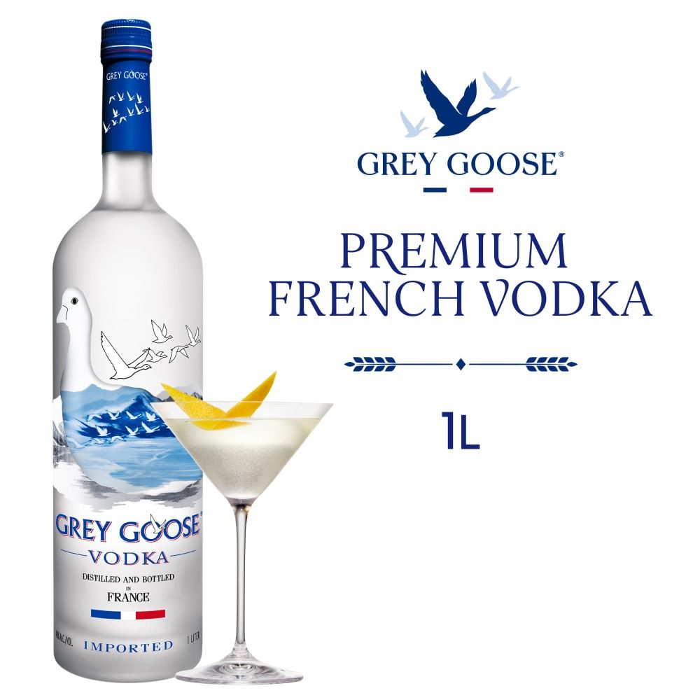 Grey Goose Vodka 80Proof 1 Ltr