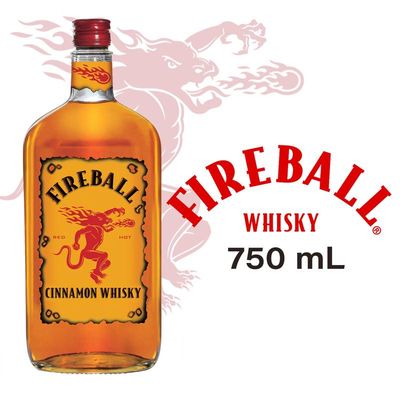 Fireball Cinnamon Whisky 66Proof Pet 750ml