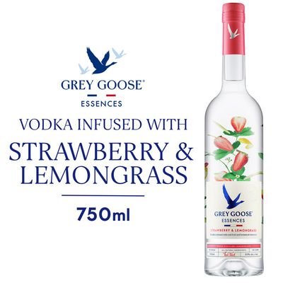Grey Goose Essences Strawberry &amp; Lemongrass 60Proof 750ml