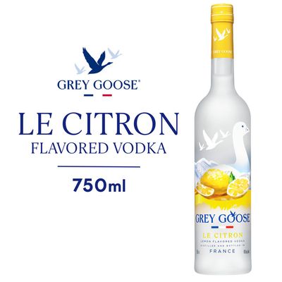 Grey Goose Le Citron Flavored Vodka 80Proof 750ml