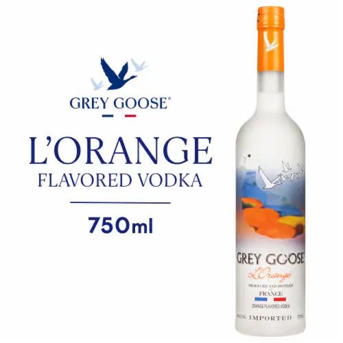 Grey Goose Orange Flavored Vodka L'orange 80Proof 750ml