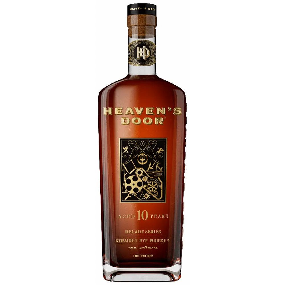 Heaven’s Door Aged 10year Decade Series Rye 100proof 750ml