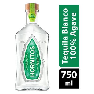 Hornitos Plata Tequila 80Proof 750ml