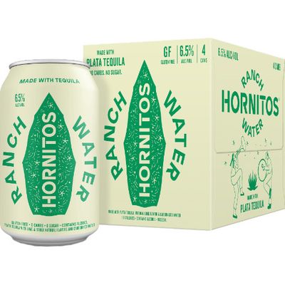 Hornitos Ranch Water 13Proof 4pk 12oz Cans