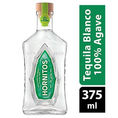 Hornitos Plata Tequila 80Proof 375ml