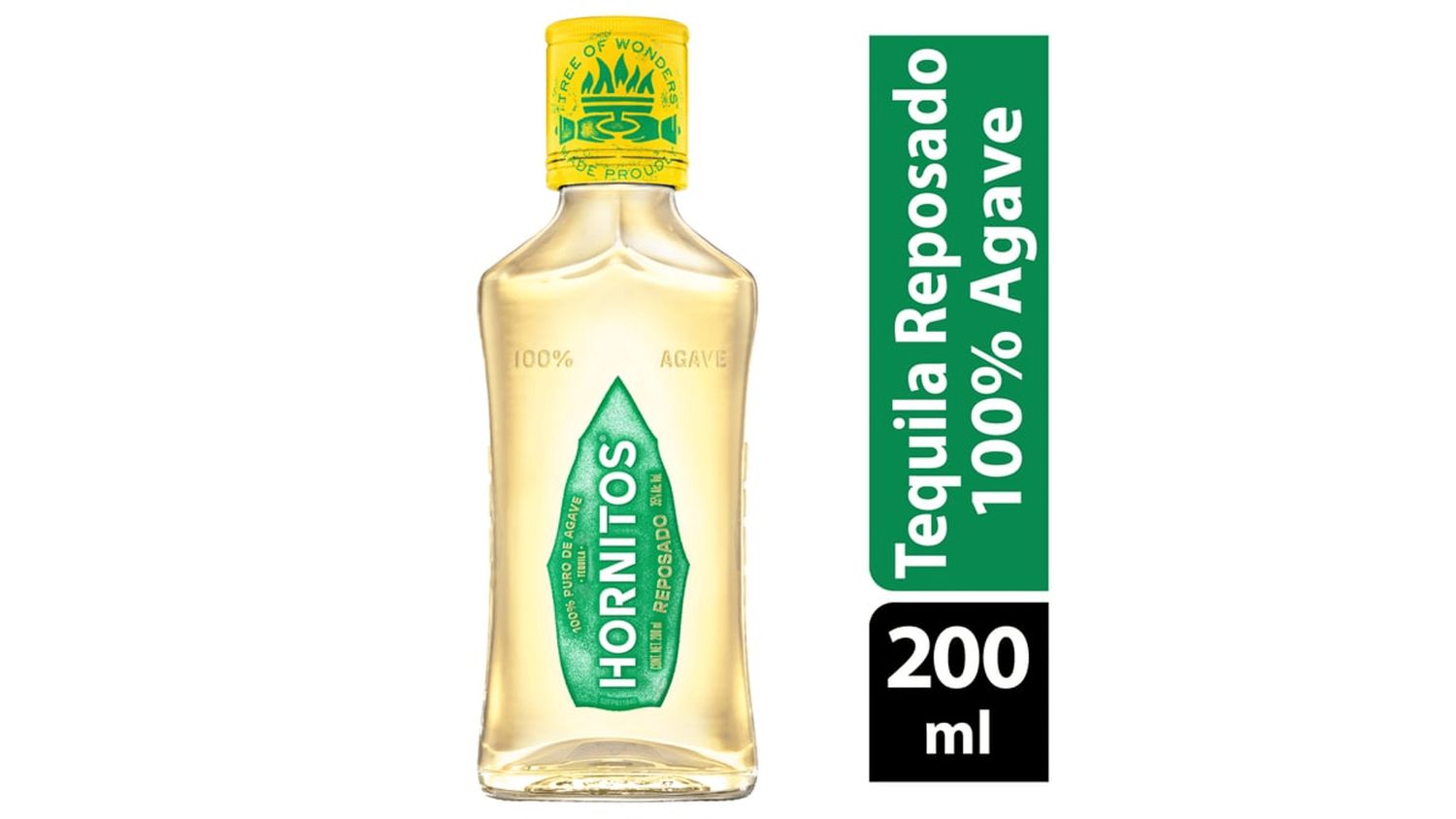Hornitos Reposado Tequila 80Proof 200ml