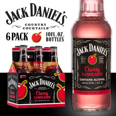 Jack Daniels (JDCC) Cherry Limeade 6pk 10oz Bottles