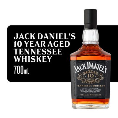 Jack Daniels 10year Tennessee Whiskey Batch#2 97Proof 700ml