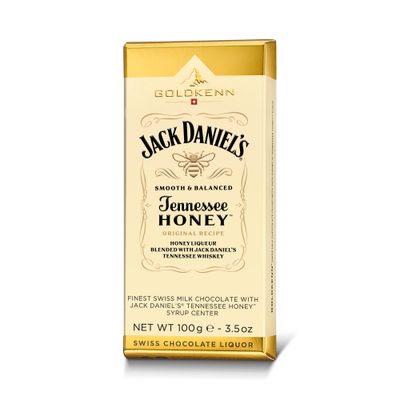 Jack Daniel's Honey Goldkenn Chocolate Bar, 3.5 oz