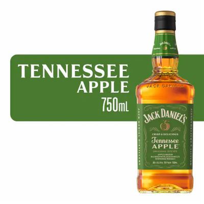 Jack Daniel's Tennesse Apple Whiskey Liqueur 70Proof 750ml