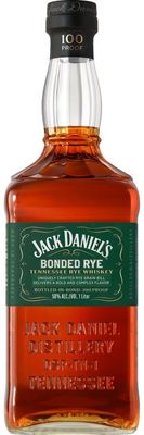 Jack Daniel's Bonded Rye Tennessee Whiskey  100Proof 1 Ltr