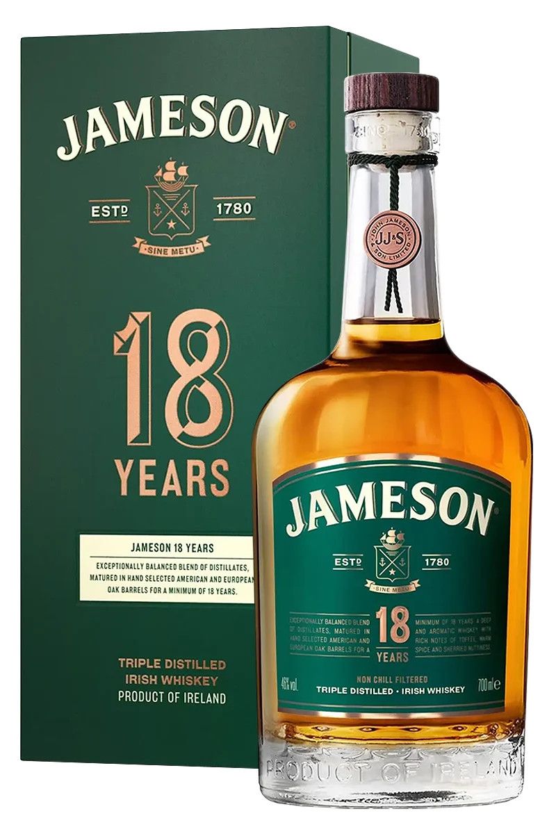 Jameson Irish Whiskey 18Year 750ml