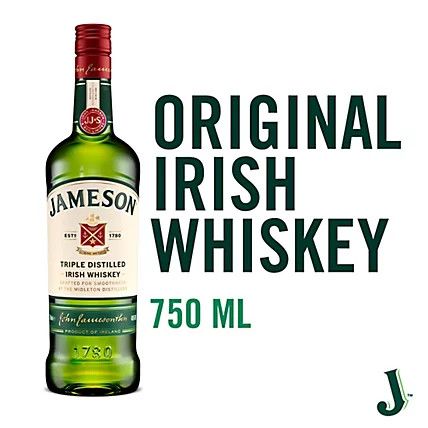 Jameson Irish Whiskey 80Proof 750ml