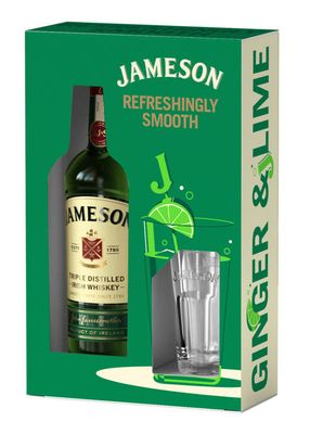 Jameson Irish Whiskey 80Proof  W/Gift 750ml