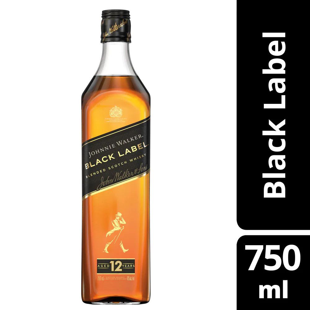 Johnnie Walker Blended Scotch Black Label 12Year 80Proof 750ml