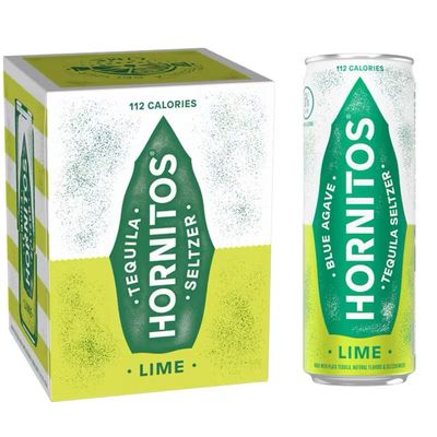 Hornitos RTD Lime Flavored Tequila Seltzer 10Proof 4pk 12oz Cans