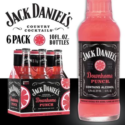 Jack Daniels (JDCC) Downhome Punch 6pk 10oz Bottles