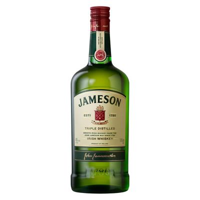 Jameson Irish Whiskey 80Proof 1.75 Ltr