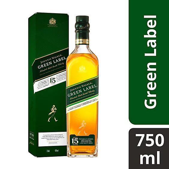Johnnie Walker Green Label 15Year 86Proof 750ml