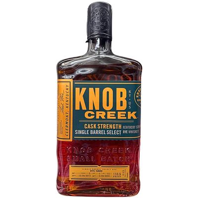 Knob Creek Rye Cask Strength 127Proof 750ml