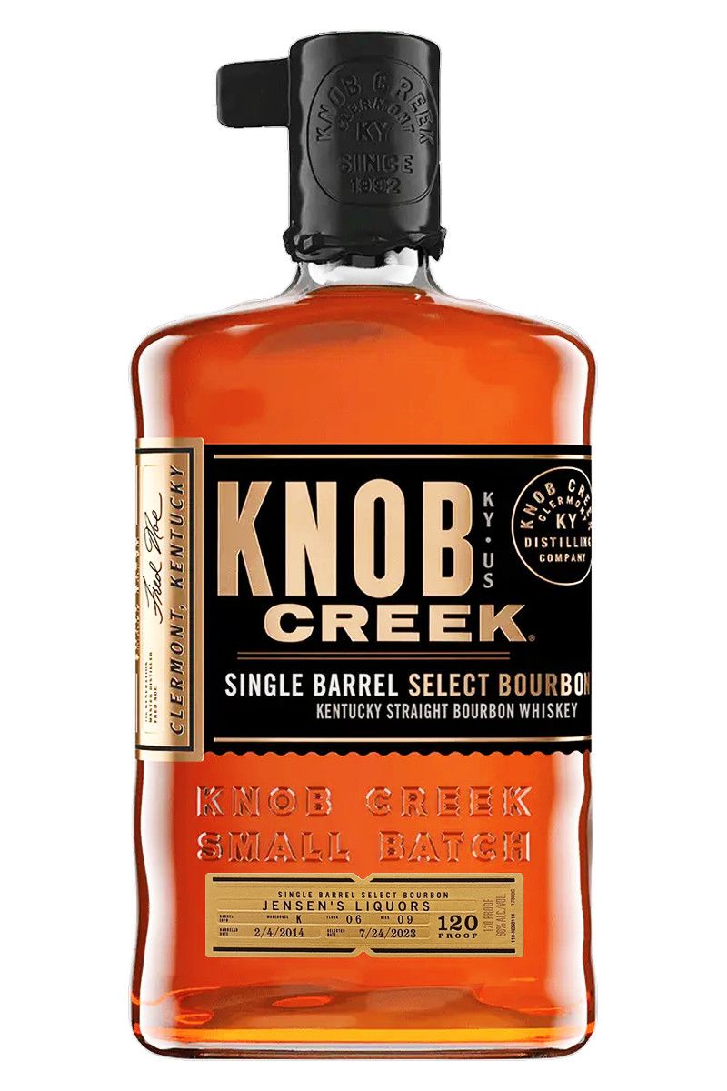 Knob Creek Straight Bourbon Single Barrel Select Small 120proof 750ml