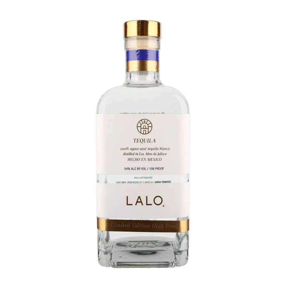 Lalo Blanco Tequila Special Edition High Proof 108Proof 750ml