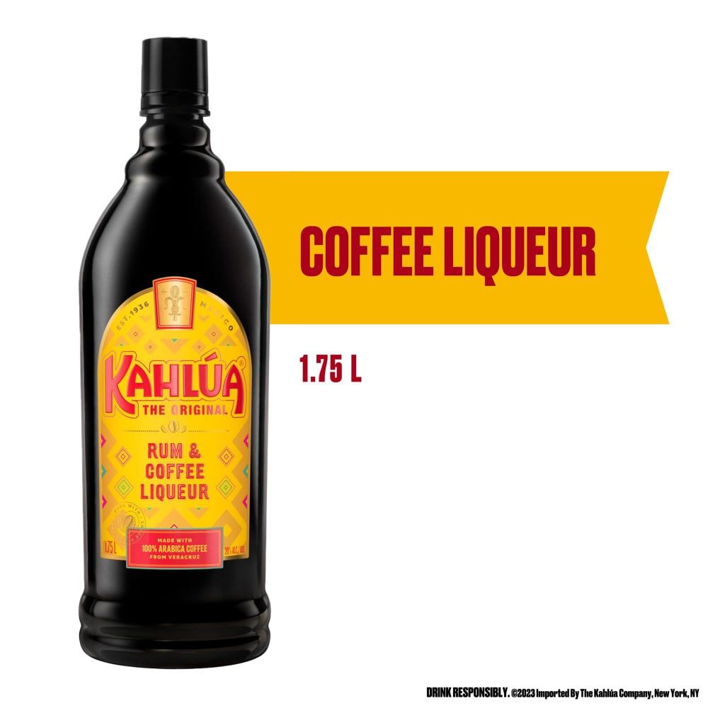 Kahlua Rum &amp; Coffee Liqueur 40Proof Pet 1.75 Ltr