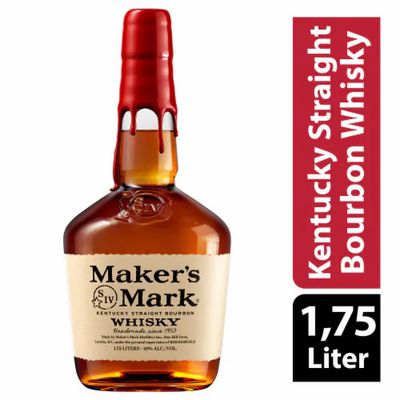 Maker's Mark Bourbon 90Proof 1.75 Ltr