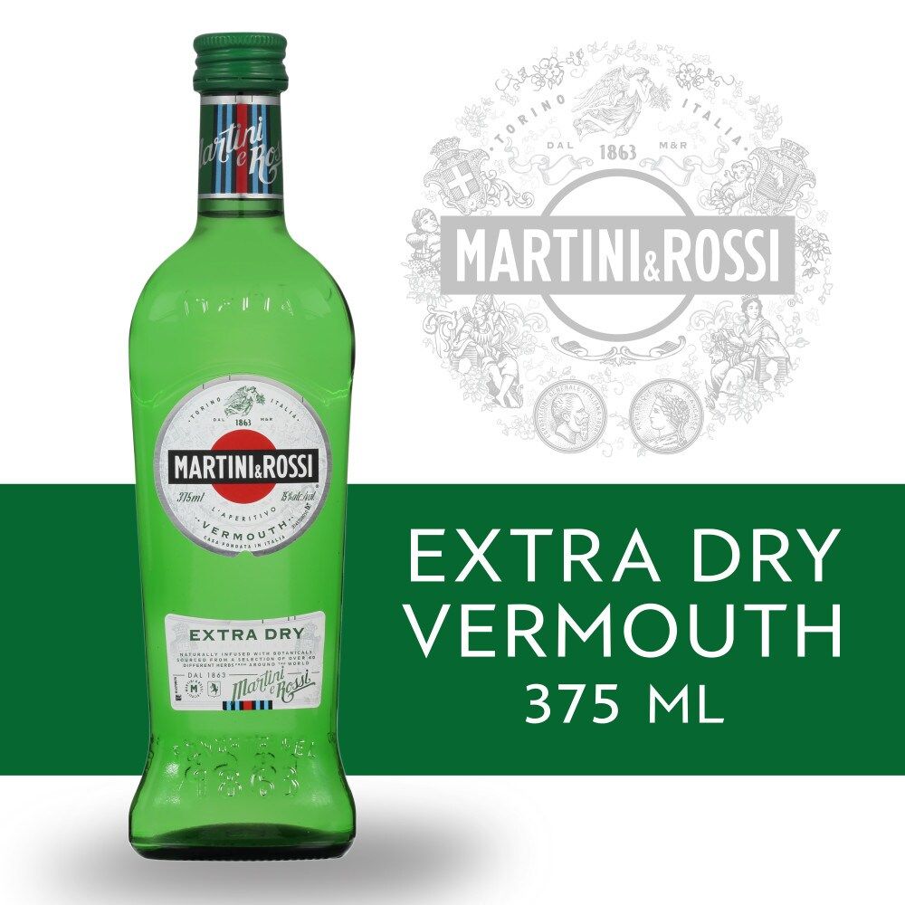 Martini &amp; Rossi Dry Vermouth 375ml