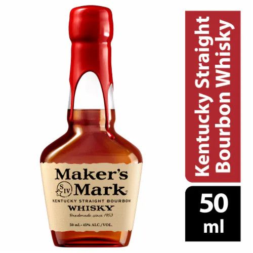 Maker's Mark Straight Bourbon 90Proof Pet 50ml