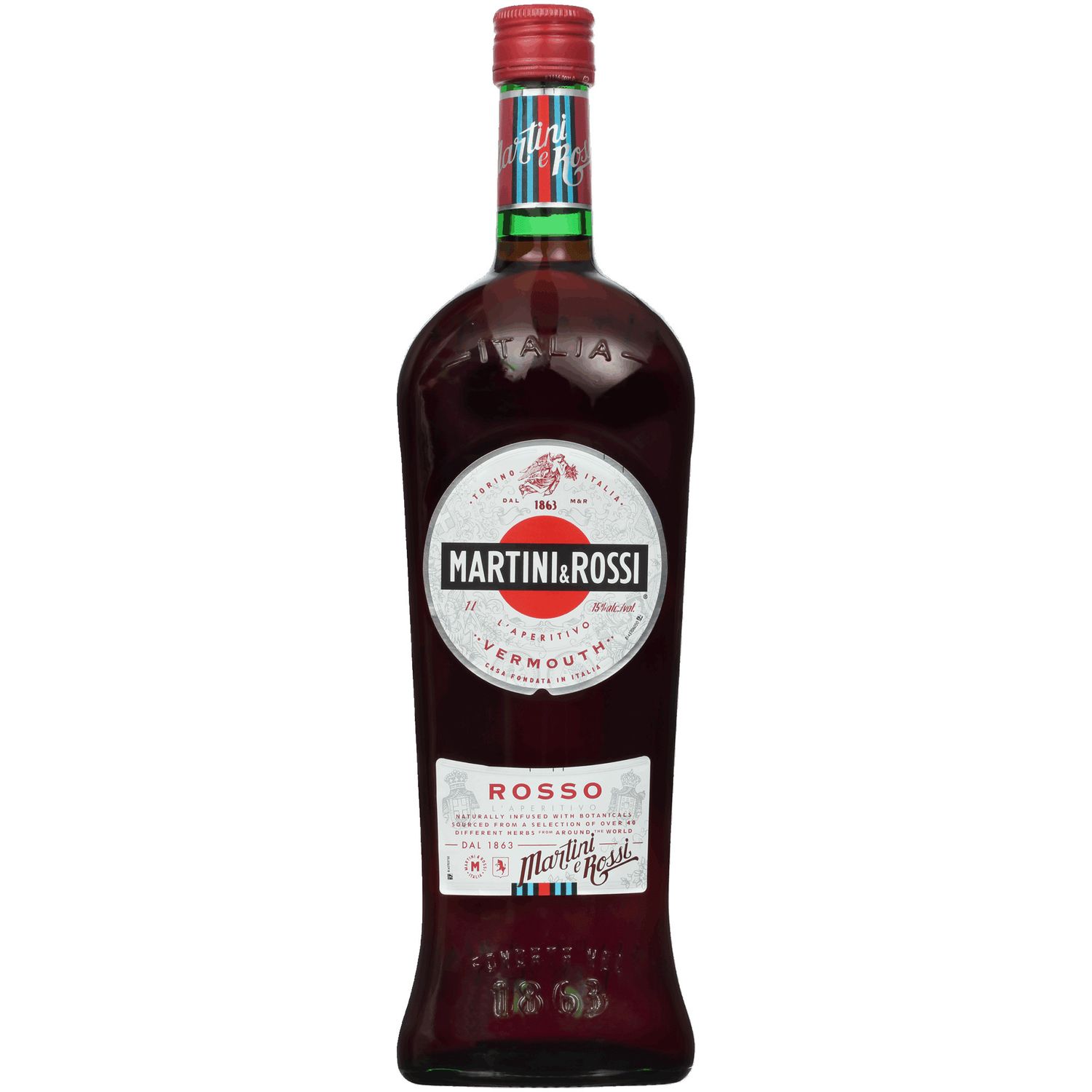Martini &amp; Rossi Sweet Vermouth Rosso 1 Ltr