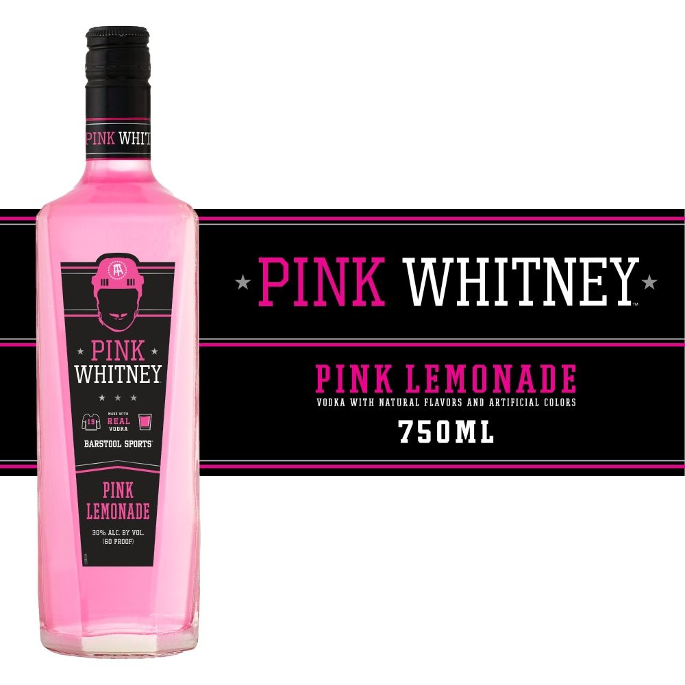 New Amsterdam Pink Lemonade Flavored Vodka Pink Whitney 60Proof 750ml