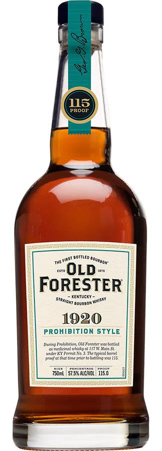 Old Forester 1920 Prohibition Style 115Proof 750ml