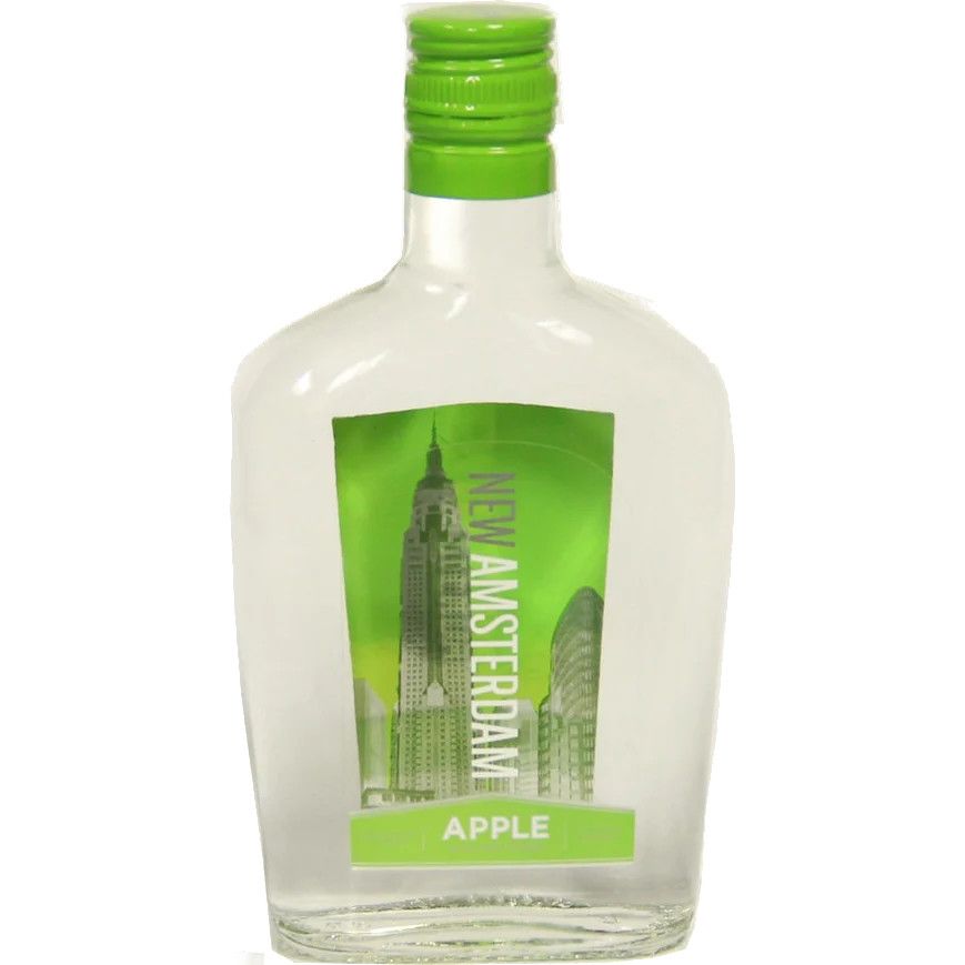 New Amsterdam Apple Flavored Vodka 70Proof 375ml