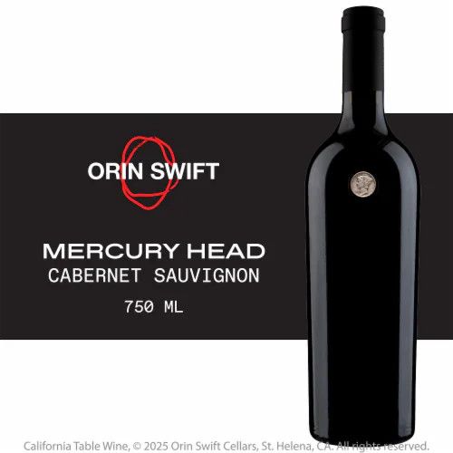 Orin Swift Mercury Head Cabernet Sauvignon 750ml