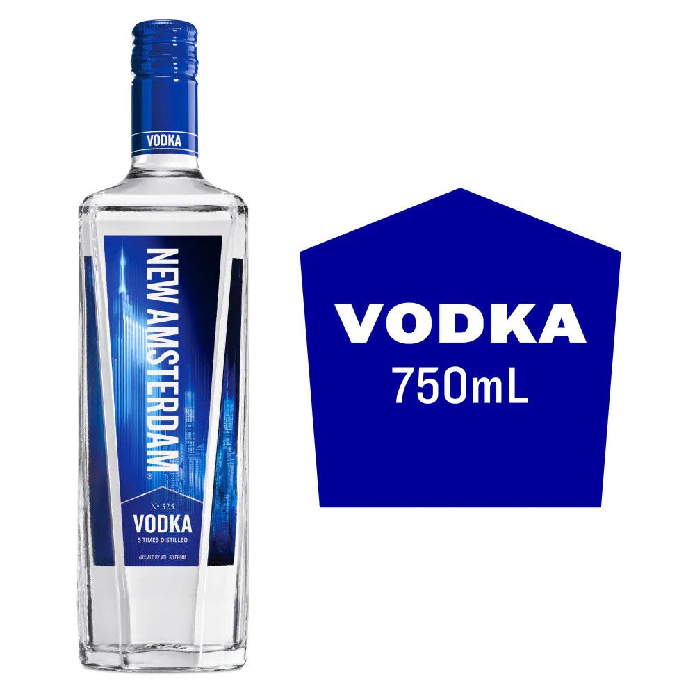 New Amsterdam Vodka 80Proof 750ml