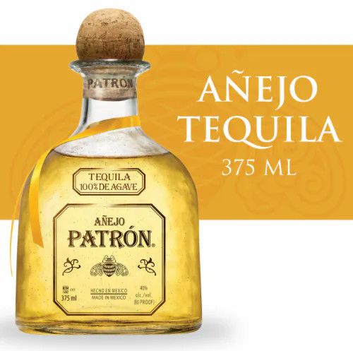 Patron Anejo Tequila 80Proof 375ml