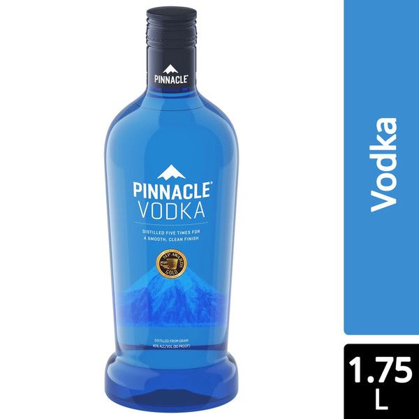 Pinnacle Original Vodka 80Proof Pet 1.75 Ltr