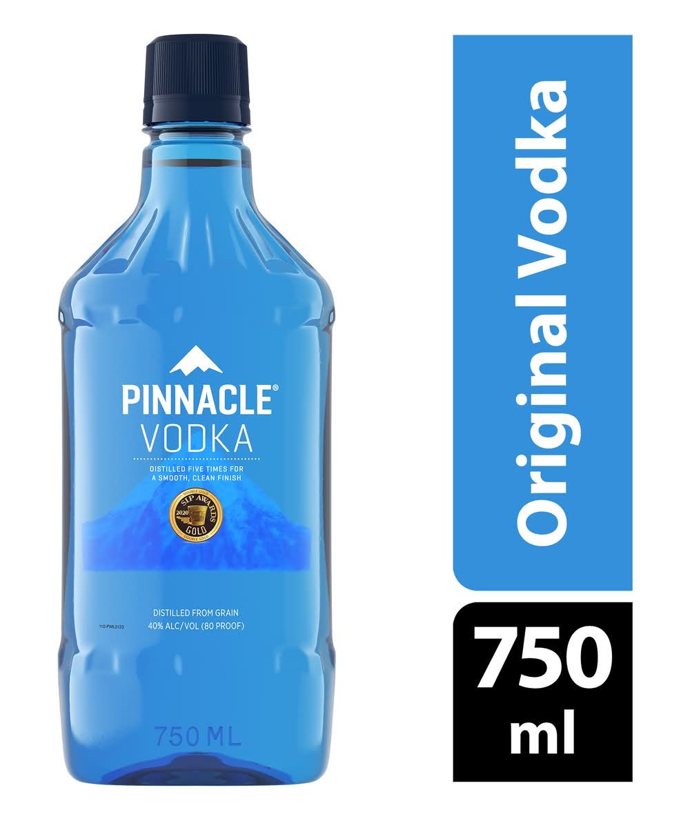 Pinnacle Original Vodka 80Proof Pet 750ml